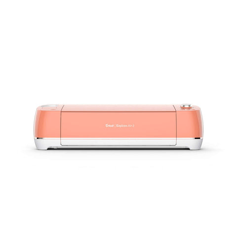 New, Open-Box Cricut Explore Air 2, Create Customized Cards, Home Decor & More, Bluetooth Connectivity, Compatible with iOS, Android, Windows & Mac, Peach Kiss