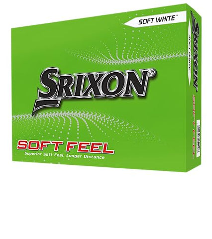 Srixon 2023 Soft Feel Golf Balls, White