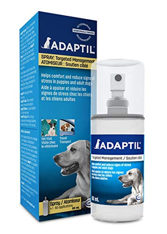 ADAPTIL Spray 60 mL – Calms & Comforts Dogs During Travel, 60mL