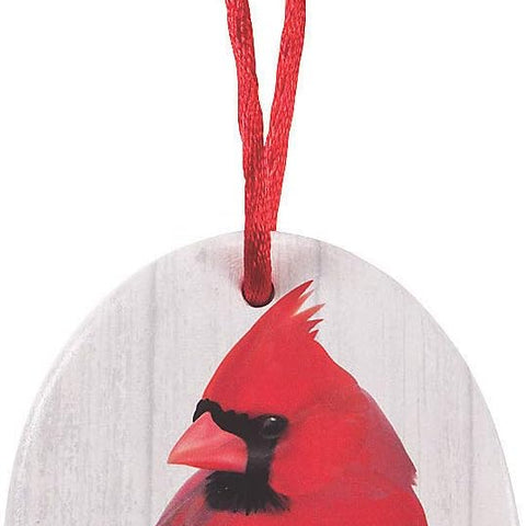 Fun Express - Legend of The Cardinal Ornament On Card for Christmas - Home Decor - Ornaments - Religious - Christmas - 12 Pieces
