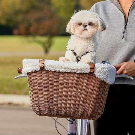PetSafe Wicker Dog Bicycle Basket
